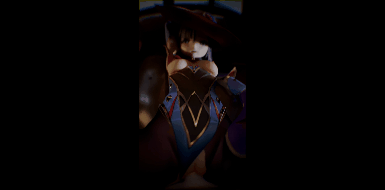 [3D动画/原神] ChekiBrek莫娜魔女私人指导
