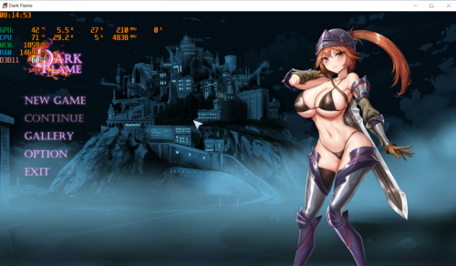 【PC/ACT/汉化/500M】 《纳姆与蜃楼馆》（Dark Flame~ナームと蜃気楼の館）
