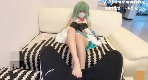 【淫穴榨精】霍霍足穴淫技施展_足交骑乘猛坐肥肉棒榨精被中出