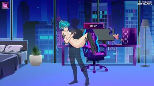 【PC+安卓/SLG/动态】和网瘾少女的夜晚/Nightgamer [1.37G]