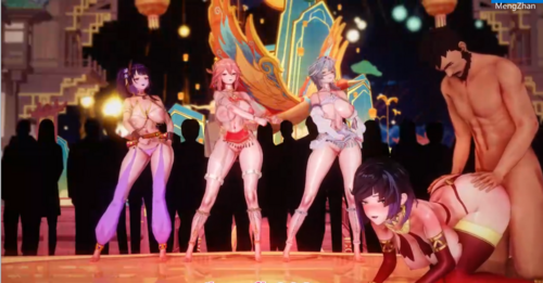 原神 海灯节的女士们