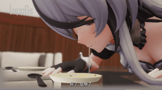 【3p/重口/剧情】尘白禁区会员制女仆餐厅(14分钟）