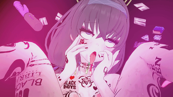 【Ahoy pony】[QOS NTR] BlueArchive 憂和黑人約砲APP