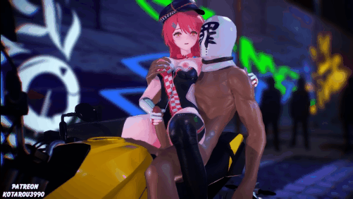 【内射 巨乳 乳摇 黑丝】新作--Kotarou3990 - Cheeta奇塔 - Biker Segs