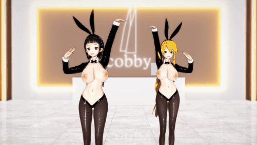 【兔女郎 跳舞 巨乳 乳摇】新作--cobby - 莉法x桐谷直葉 - Naughty【ソードアート・オンライン】-第2张图片-萌站 【兔女郎 跳舞 巨乳 乳摇】新作--cobby - 莉法x桐谷直葉 - Naughty【ソードアート・オンライン】-第2张图片-萌站