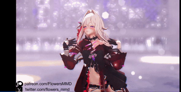 【mmd/裸舞】(HonkaiImapct)Thelema-Maria（4分钟）