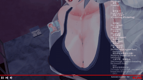 【巨乳 口交 吞精 内射 喷潮】No.3.1 Live broadcast(Ver.Bronya)