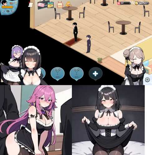 【经营SLG/动态/更新】 黑山恋爱咖啡厅 BM Love Cafe v1.9 官方中文版【PC/1G】