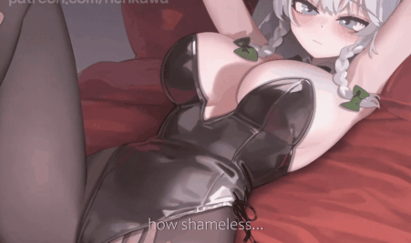 【乳交 口交 吞精 兔女郎黑丝 内射】[Henkawa] Izayoi Sakuya (Bunny)東方Project-十六夜咲夜