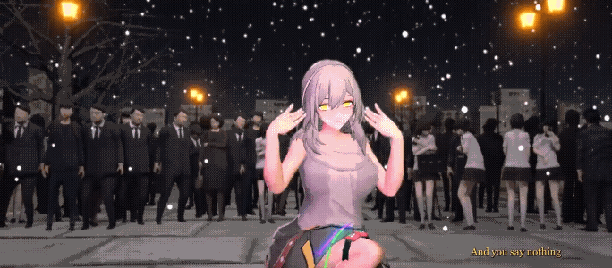 【mmd/道具/裸舞】崩坏星穹铁道 星 休止符（短短2天i站退了很多up这个作品是020202202的绝笔）（3分半）