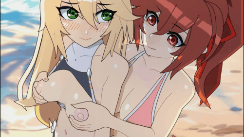 【口交 乳交 骑乘 吞精 内射】Blazblue Beach Full Version