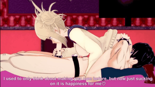 【黑丝 巨乳 喷潮 口交 内射】Himiko Toga hentai sex