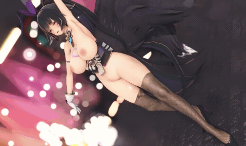 【黑丝/mmd/裸舞/兽尾】碧蓝航线武藏sex第一部分（2分钟）