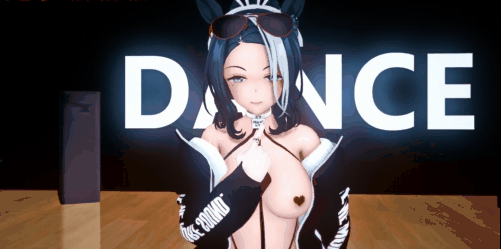 【跳舞 制服 巨乳 乳摇】赛马娘 ウマ娘 - 目白高峰的淫舞