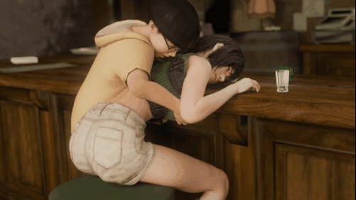 【下药 睡奸 黑丝 巨乳 内射】新作-[Jerid] Yuffie Asleep