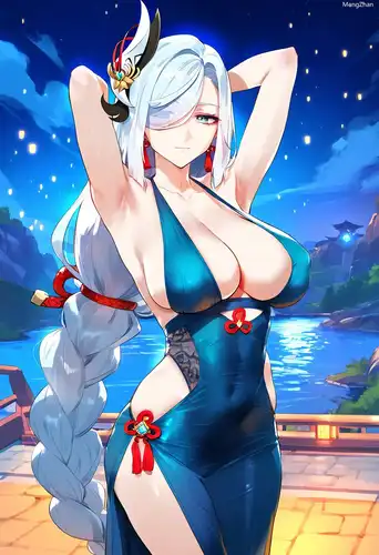 【AI/同人/无修正】[CompreHentai] 申鹤Shenhe