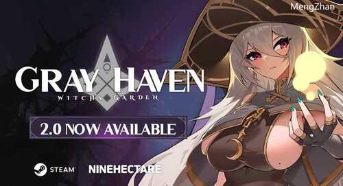 [PC-RPG游戏] 【RPG/官中】灰色乐园/Gray Haven : Witch's Garden Ver2.01 官方中文版