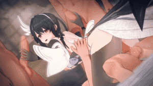 【巨乳 黑丝 群P 口交 中出】新作--?好好服侍各位姥爷~? 『 镇海_改装-ROC Chen Hai_Retrofit-碧蓝航线-Azur Lane』